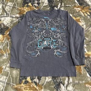 Y2K MMA Elite Longsleeve Dragon Tribal Print